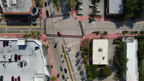 Miami Florida City Main Roads