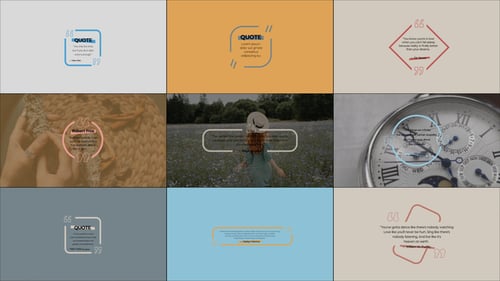 Modern Animated Quote Titles for Engaging Text Reveals