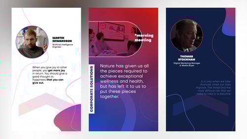 Corporate Instagram Stories for Premiere Pro