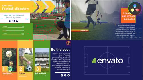 Football Slideshow | DaVinci Resolve