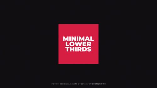 Lower Thirds