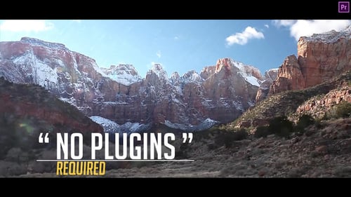 Dynamic Cinematic Split Screen Titles and Transitions for Video Projects