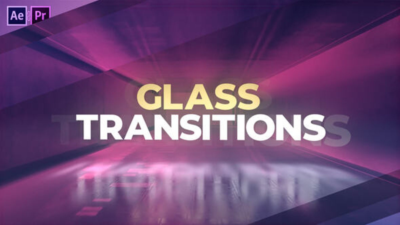 Dynamic Glass Geometric Video Transitions Pack, Elements ft. glass ...