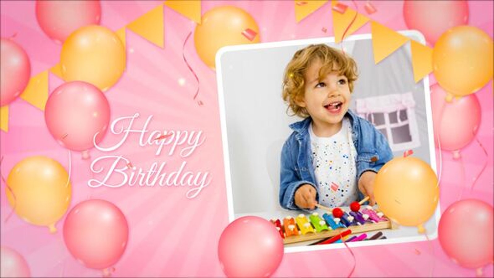 Happy Birthday Slideshow, Openers ft. animation & baby - Envato