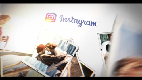 Dynamic Photo Slideshow Intro with Logo Reveal