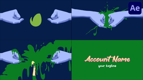 Hand Logo for After Effects