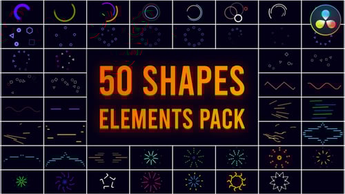 Shape Big Pack pour DaVinci Resolve