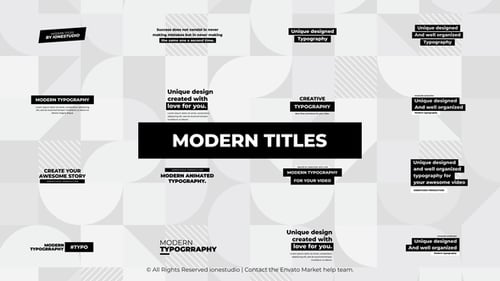 Modern Titles
