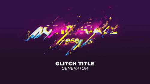Glitch Title Generator