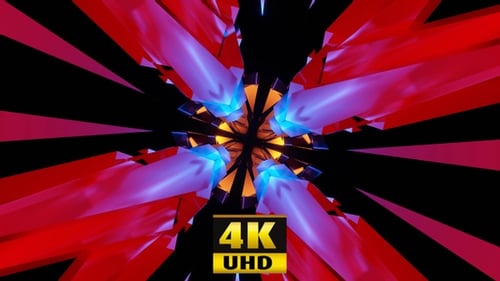 Concert Vj Loop Tunnel 04 4K