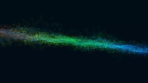 abstract technology digital particle wave background. Vd 91