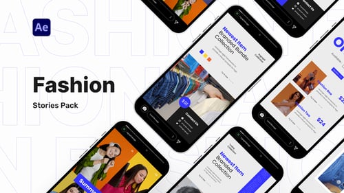 Modern Social Media Stories for Fashion Product Promotions