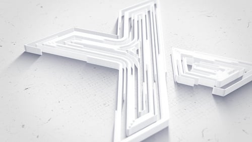 Modernes Logo-Intro
