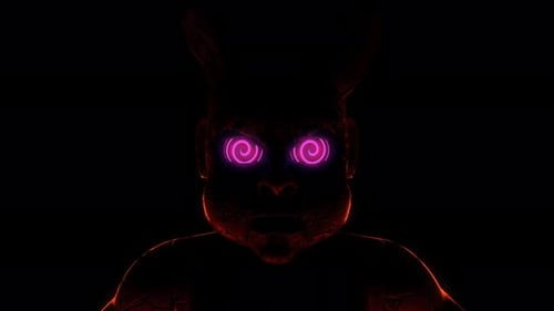 Abandoned Punk Doll Head VJ Loop