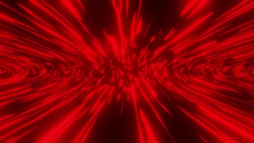 Bloody Red Space Travel VJ Loop Background HD
