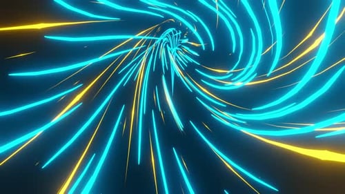 Arrière-plan animé Glow Line