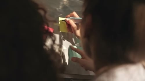 Collaborative Business Planning with Sticky Notes