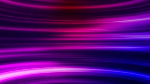 Vídeo de animación de fondo de rayas curvas coloridas azules