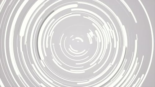 Dynamic Concentric Circles Geometric Motion Background