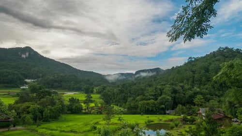 Landscape Valley Mountain