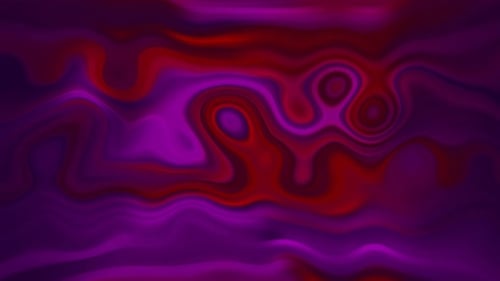 Fluid Morphing Red Purple Liquid Motion Background