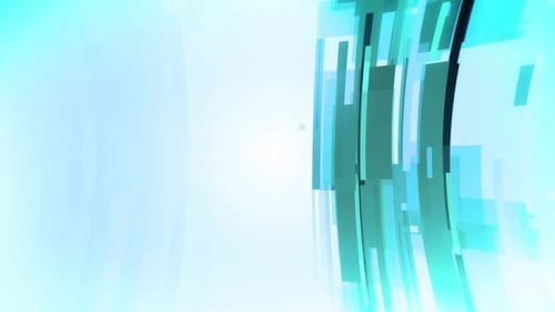 Abstract Technology Curve Overlapped Geometric