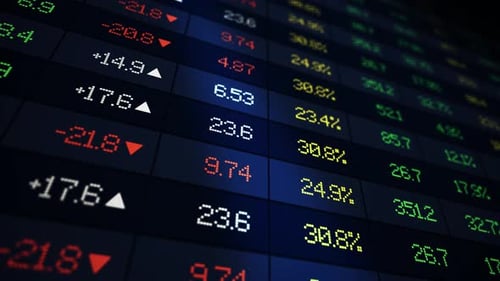 Stock Market Data Board