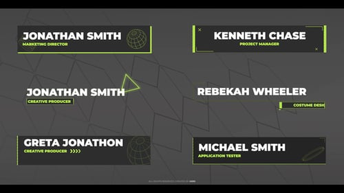 Tech Lower Thirds (FCPX)