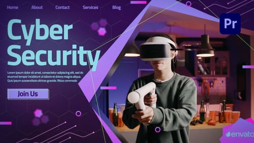 Cyber Promo || Technology Slideshow || MOGRT