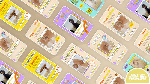 Dynamic Graphic Fashion Social Media Stories