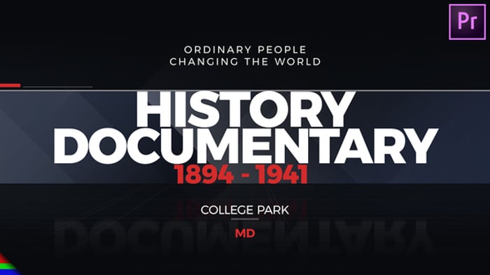 Documentary Editable Video Templates - Envato