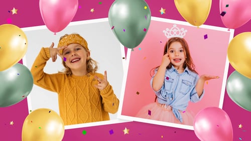 Feliz cumpleaños 4 MOGRT