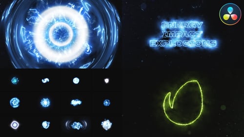 Energy Impact Explosions for DaVinci Resolve