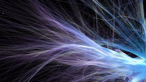 Objet d'art fractal organique abstrait 4K 02