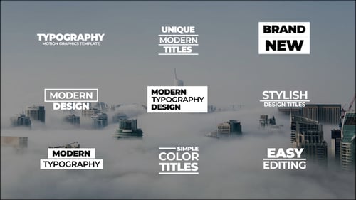Modern Titles | FCPX & Apple Motion