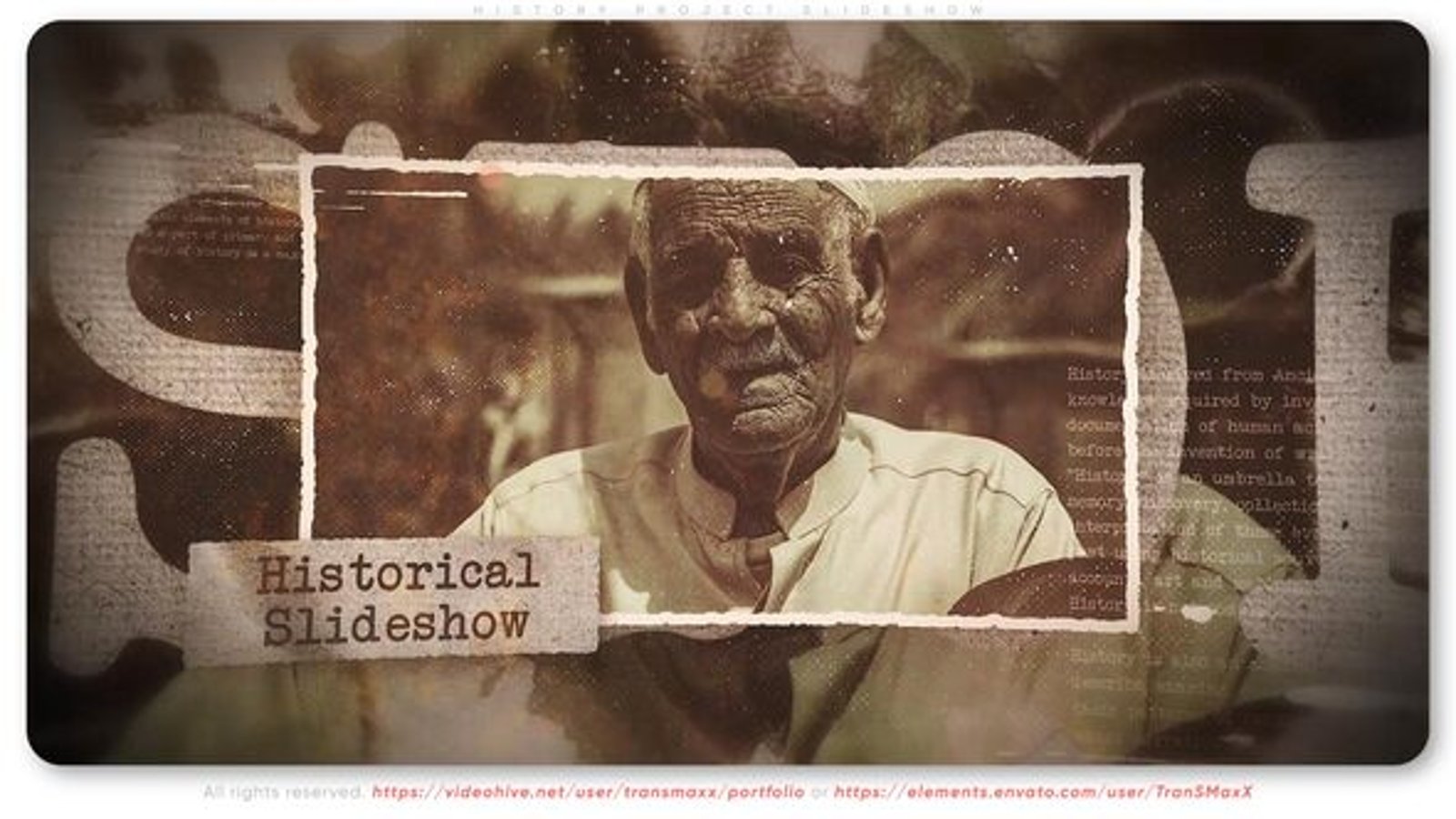 Vintage Historical Photo Album Slideshow Template, Openers ft ...