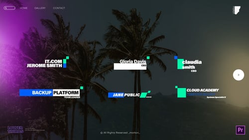 Simple and Modern Lower Thirds