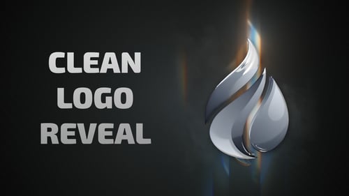 Dynamic Smoke and Light Streak Logo Reveal