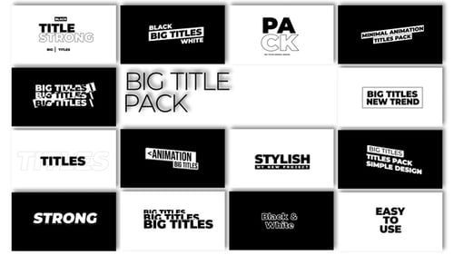Big Titles 2.0 | FCPX & Apple Motion