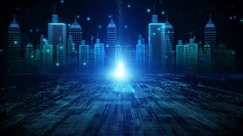 Smart City Of Futuristic 01139