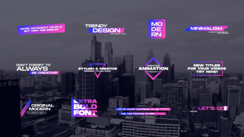 Modern Titles Pack | Final Cut Pro X