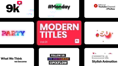 Dynamic Animated Text Pack for Modern Video Projects