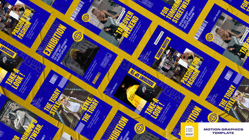 Dynamic Fashion Stories with Grunge Aesthetics for Social Media