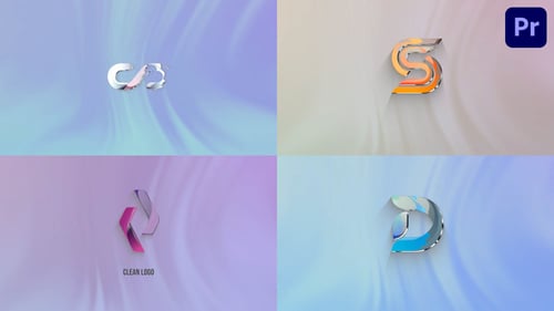 Minimal Fluid Logo Reveal Opener