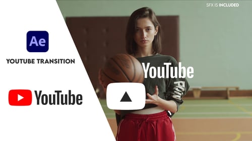 Paquete de transiciones de YouTube