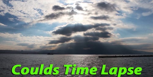 Clouds And Landscape Time Lapse