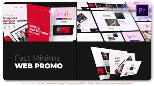 Dynamic Website and App Promotion Toolkit with Clean Transitions