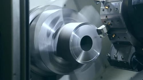 Industrielle CNC-Maschine.