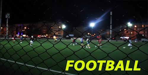 Energetic Soccer Game on Outdoor Field at Night