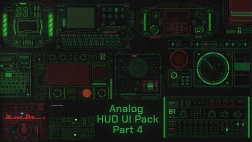 Analog HUD UI Pack 4